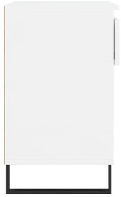 Sapateira 70x36x60 cm derivados de madeira branco brilhante