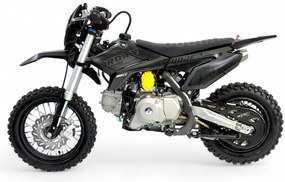 MINI MOTO Crianças MINICROSS Gasolina automática 90cc Apollo Thunder Preta