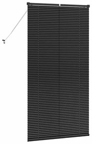 Persiana de Janela com cortinas Outros Manual Preto 85 x 175 cm Alumín