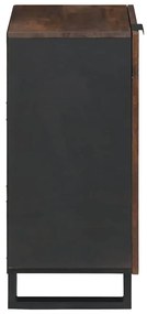 Sideboard 40 x 33,5 x 75 cm - Feito de Madeira Sólida de Mangueira