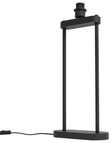 Candeeiro de Mesa Moderno Preto - Thijmen