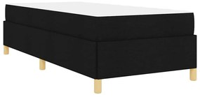 Cama Box Outros Preto e Branco 90 x 190 cm tecido