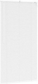 Persiana de Janela com cortinas Outros Manual Branco 80 x 130 cm Alumí