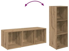 Conjunto de móvel de TV 2 pcs Carvalho Artesanal