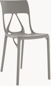 Cadeiras de plástico A. I., conjunto de 2