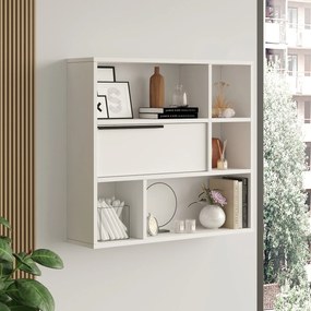 Prateleira de Parede ON5 – Branco – 90,1x81x22 cm