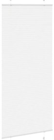 Branco Plissada Cega 95x200 cm Largura Tecido 94,4 cm Poliéster
