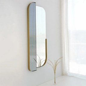 Espelho Day &amp; Night – Dourado – 60 cm x 130 cm