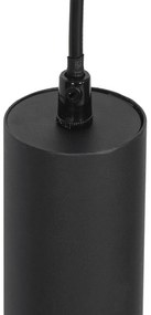 LED Candeeiro de suspensão inteligente preto c/ 5 GU10 Wifi - Jeana Moderno