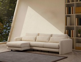 Sofá de Canto Lily – Bege – 290 x 165 cm