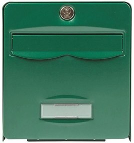 Caixa de correio Burg-Wachter   Verde Aço Galvanizado 36,5 x 28 x 31 cm