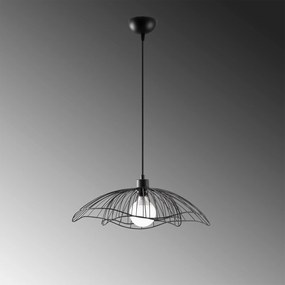 Candeeiro de Teto Farac – Preto – 50 x 50 cm