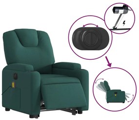 Poltrona Relax Luge Elevatória com 6 Pontos de Massagens e Reclinação