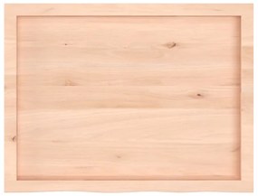 Prateleira de parede 80x60x(2-6) cm carvalho maciço não tratado