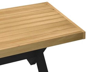 Mesa de centro NOAIN pernas em forma de X 120x60x40 cm