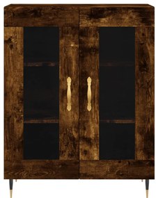 Aparador 69,5x34x90 cm derivados de madeira cor carvalho fumado