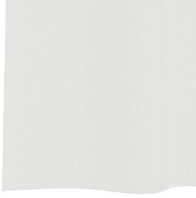 Cortinas de voile com laços 2 pcs branco 140x175 cm