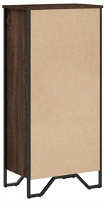 Estante 50x31x106 cm derivados de madeira carvalho castanho