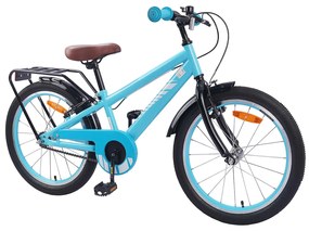 vidaXL Bicicleta Infantil 20 Polegadas para 6-11 Anos Azul Claro