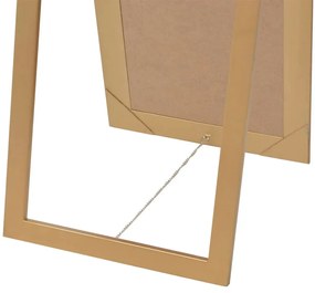 Espelho de pé em estilo barroco, 160x40 cm, dourado