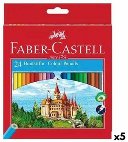 Lápis de Cores Faber-castell Multicolor (5 Unidades)