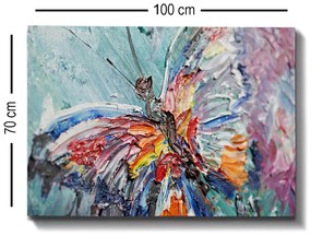Tela Decorativa Modelo 98552690 – Multicolor – 70 x 100 cm