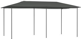 Gazebo 2,98x5,3x2,59 m 160 g/m² antracite