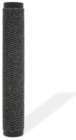 Tapete controlo de pó retangular tufado 90x150 cm antracite