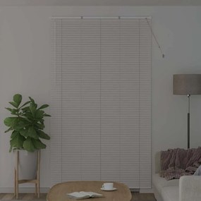 Persiana de Janela com cortinas Outros Manual Branco 80 x 130 cm Alumí
