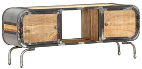 vidaXL Móvel de TV 110x30x42 cm madeira de mangueira maciça