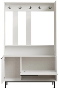 Hall Stand ON11 – Branco – 102,2 x 178,2 x 35,5 cm