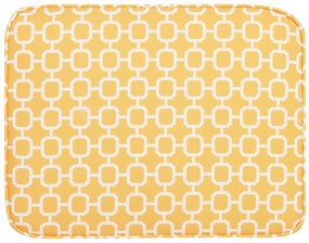 Conjunto de 2 almofadas amarelas 29 x 38 x 5 cm FIJI  Beliani