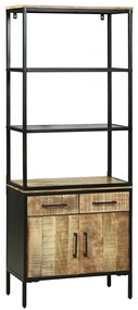 Highboard vidaXL 70x35x180 cm Madeira de Manga Maciça