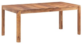 vidaXL Mesa de jantar 180x90x77 cm madeira de acácia maciça
