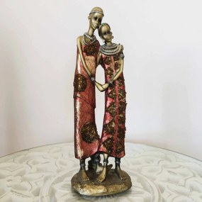 Peça Decorativa Étnica | 9.5x6.5x29 CM