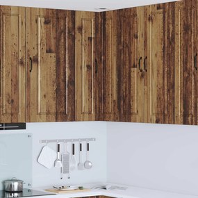 vidaXL Armário de Cozinha com porta Madeira antiga 57 x 57 x 100 cm