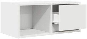 Móveis de TV 2 pcs 60x31x25,5 cm deriv. madeira branco