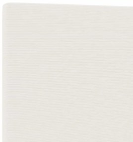 Cabeceira vidaXL Design Simples Creme 160 cm Tecido de Veludo Cotelê