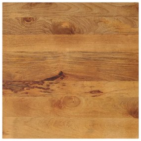 Tampo de mesa quadrado 70x70x2,5 cm mangueira maciça