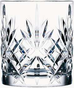 Copos de uísque de cristal Melodia, conjunto de 6
