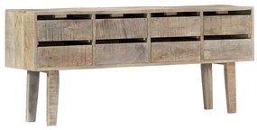 Aparador 140x30x60 cm madeira de mangueira maciça