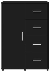 Aparador 60x31x84 cm derivados de madeira preto