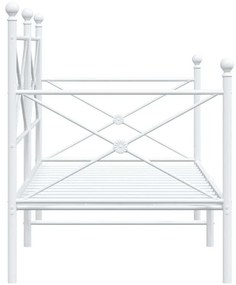 Cama de Dia sem Colchão 80x200 cm aço branco