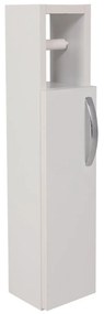 Armário de Casa de Banho Star – Branco – 15 cm x 65 cm x 12 cm