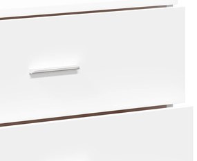 Aparadores 3 pcs madeira processada branco