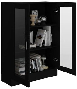 Vitrine Real de 115 cm - Preto - Design Moderno