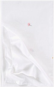 Toalha de mesa em algodão bordada Fleur