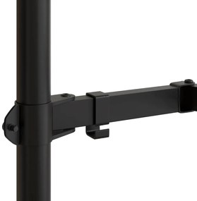 Suporte para monitor VESA 75/100 mm aço preto