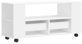 Móvel de TV 102x34,5x43 cm derivados de madeira branco