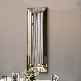 Espelho Carlos – Dourado – 30cm x 90cm x 3,2cm